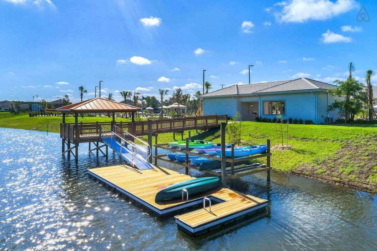 C - New 4 Bedroom Home - 5 Miles To Disney - Free Water Park - Private Pool 키시미 외부 사진
