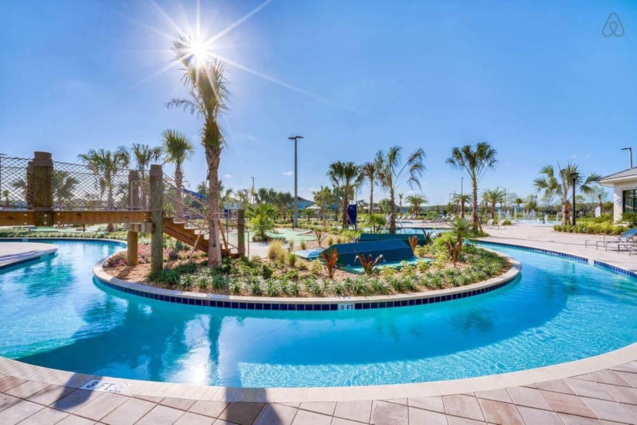 C - New 4 Bedroom Home - 5 Miles To Disney - Free Water Park - Private Pool 키시미 외부 사진