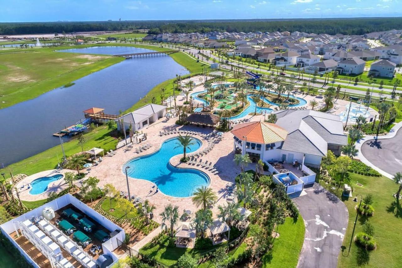 C - New 4 Bedroom Home - 5 Miles To Disney - Free Water Park - Private Pool 키시미 외부 사진