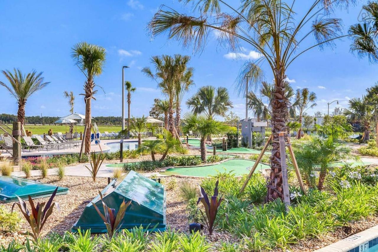 C - New 4 Bedroom Home - 5 Miles To Disney - Free Water Park - Private Pool 키시미 외부 사진