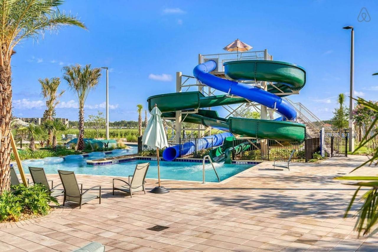 C - New 4 Bedroom Home - 5 Miles To Disney - Free Water Park - Private Pool 키시미 외부 사진